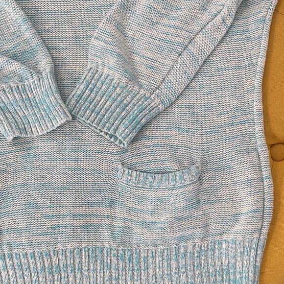 Chaps Light Blue Women's Crew Neck Sweater - Picture 4 of 5